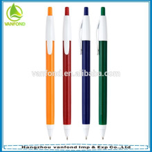 Cheap promotional plastic ball pen advertising roller ball pen